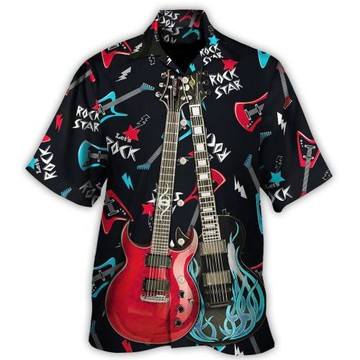Fashion loose short-sleeved shirt for men 時尚寬松短袖襯衫男