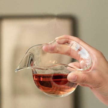 加厚玻璃公道杯耐高溫透明分茶器日式茶海功夫茶具