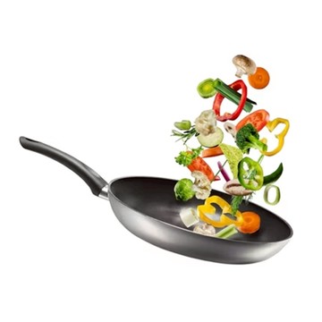 PIARDI HOME FIREWORKS 義大利不沾鍋 VOLCANO系列 20/22/24/28/30/32CM 六款 厚度3mm 外鍋鐵灰色內鍋黑色  26cm  1個