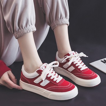 【LN】現+預 百搭大頭厚底學生休閒板鞋(厚底/休閒/時尚)