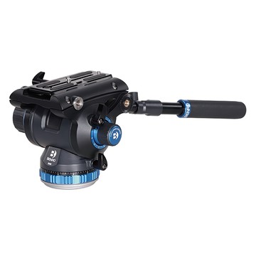 BENRO 百諾 專業攝影油壓雲台 S6PRO，可拆卸把手設計，配備可亮式水平儀，五檔動平衡調節  1個