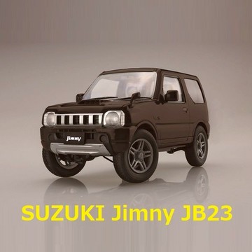 1/24 SUZUKI Jimny JB23 LAND VENTURE 藏青黑 FUJIMI 車NX14 東海模型