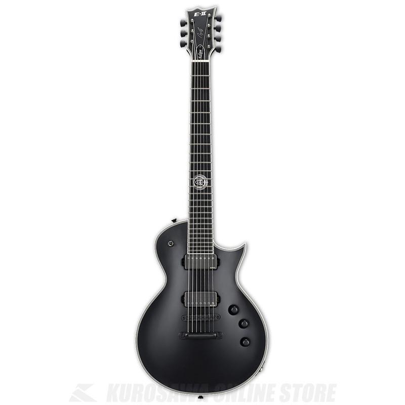 E-II AJ EC-7(Black Satin)(エレキギター 7弦ギター)(送料無料)(受注生産品)