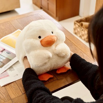 [窩在家] (預購) 呆萌嘟嘟鴨抱枕毯 生日禮物 閨蜜 打氣