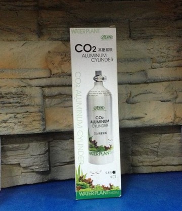【西高地水族坊】ISTA伊士達 CO2高壓鋁瓶0.82L TUV安全認證