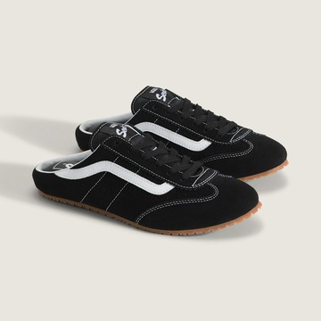 VANS SUPER LOWPRO MULE 全黑 外縫線 懶人拖鞋 休閒 穆勒 男女 VN000EEWBA21