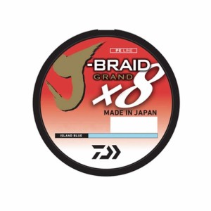 23kg3000 yd Island Blue Daiwa J-Braid Grand X8 3000 yd Spool Fishing Line