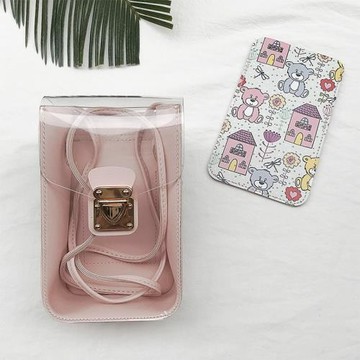 手機包女斜挎2022新款百搭韓版爆款夏天清涼卡包豎款單肩潮包