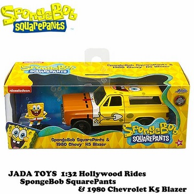★決算特価商品★ JADATOYS 1980 フィギュア付き ミニカー スポンジボブ 1/32 ミニカー