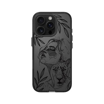 iPhone 16 Pro Clear (相機按鈕) 酷墨灰 - MYMY REVERZ TATTOO - BANDIA