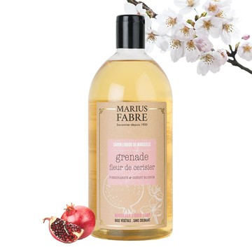 Marius Fabre 法鉑櫻花石榴草本液體皂 [效期：2026/7/1]