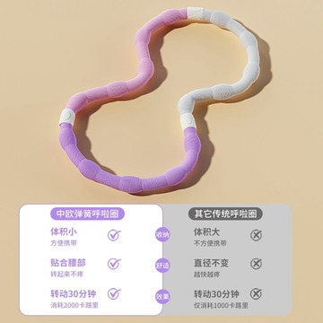 鋪】肚子加重呼啦圈軟體收腹減肥不傷成人彈簧燃脂瘦腰神器健身瘦身 運動用品 家用 呼拉圈 軟式呼拉圈 瘦肚子神器 運動器材