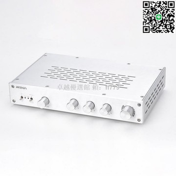 【卓越優選館】BRZHIFI 純甲類前級發燒音頻放大器 高保真音質 高中低音調節 增益控制 發燒友首選 居家音響升級 音樂鑑賞必備