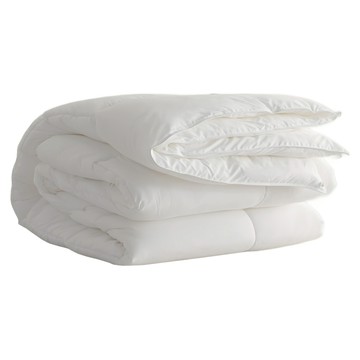 HOLA 和樂家居 極輕暖科技羽絨長效防螨冬被  白色  單人 210 x 150cm