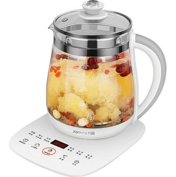 養生壺 茶飲機 九?陽DGD1506BQ養生壺煎藥壺迷你玻璃花茶壺煮茶器1.5L電水壺「限時特惠」