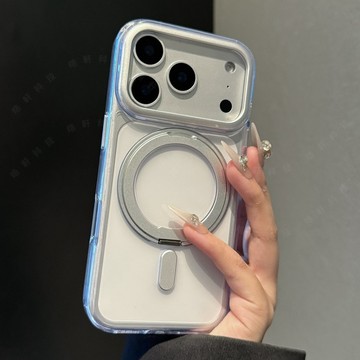 360°旋轉磁吸支架 適用 蘋果 iPhone 17 16 15 14 13 12 Pro Max 手機殼 防摔 保護殼