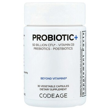 Codeage, 益生菌+，30 粒素食膠囊