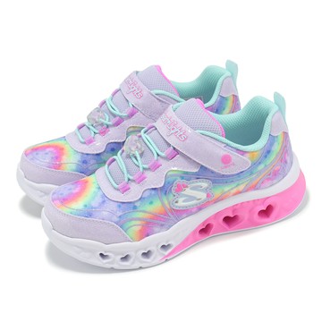 [ACS] Skechers 燈鞋 Flutter Heart Lights-Groovy SWIRL 中童 閃燈 發光 童鞋 303253LLVAQ