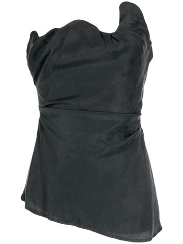Rachel Gilbert - Nash strapless top - women - Polyester/Polyester - 3 - Grey