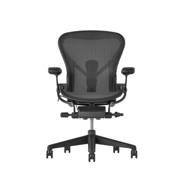 Herman Miller 【Ystore雅浩家具】Aeron 3.0 旗艦款_石墨黑_C尺寸(人體工學椅/電腦椅/辦公椅)