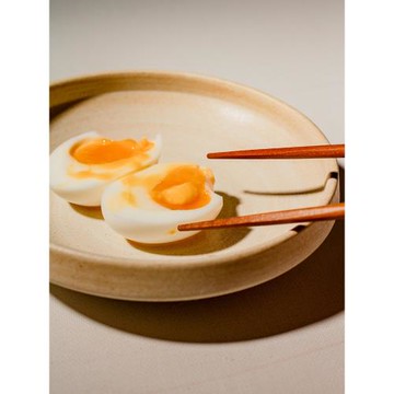 日式復古斜口盤創意圓形純色加厚深盤餐廳民宿創意斜口碗精致餐具