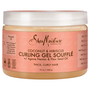 Shea Moisture 椰子與木槿捲髮凝膠  340g  1個