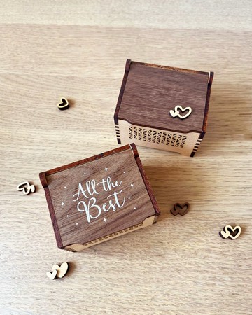 客製化  木製音樂盒  求婚 生日 謝師宴 情侶禮物