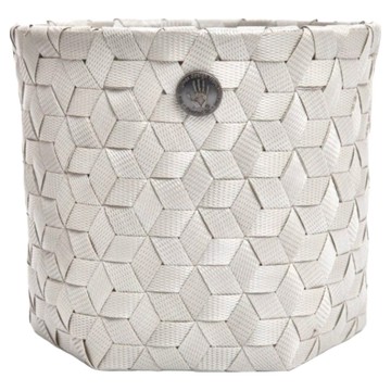 Handedby Dimensional收納籃 70%回收塑膠  XS(19 x 19 x 16cm)  淺灰色  1個