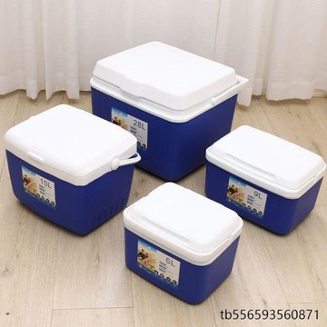 保溫箱商用擺攤便攜車載戶外野餐食品保鮮保冷手提野營冷藏箱冰桶