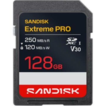 SanDisk 128GB 記憶卡 250MB/s Extreme Pro SD UHS-1  公司貨