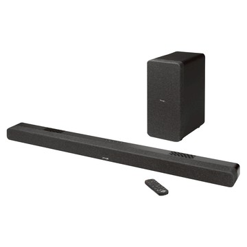 DENON 天龍 3.1.2 聲道 Dolby Atmos Soundbar 兩件式家庭劇院  DHTS517BKE3  黑色  1組