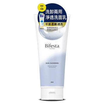 Bifesta碧菲絲特 洗卸兩用淨透洗面乳 120g