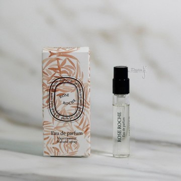 Diptyque 大千之蘊 灼地玫瑰 Rose Roche 中性淡香精 2mL 可噴式 試管香水 全新 現貨