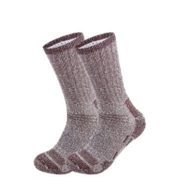 Xavagear 登山運動美麗諾羊毛襪(中性款) 深咖啡