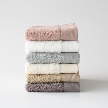 【kontex】PRIMAVERA 超細纖純棉蓬柔素面毛巾/浴巾 - 共5色