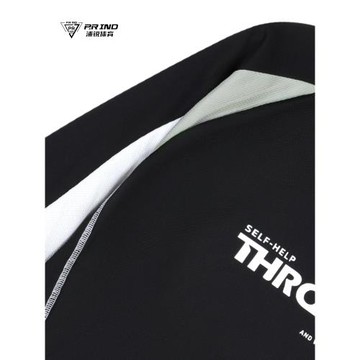 浦銳羽毛球服運動長袖速干男女秋冬新款圓領寬松透氣訓練服上衣