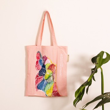 都有時x藝術家知恩Alice I 春雨Spring rain 收納購物袋