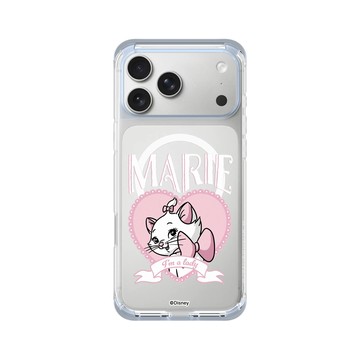 iPhone 17 Pro Max ClearX (MagSafe 兼容) 冰透藍 - 迪士尼-經典系列 Disney Classics - 貓兒歷險記 - 愛心瑪麗