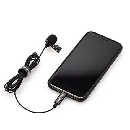 Saramonic Professional Lavalier Microphone for Android and iOS Devices with USB-C and Computers with USB or USB-C for Vlogging, Interviews(並行輸入品)