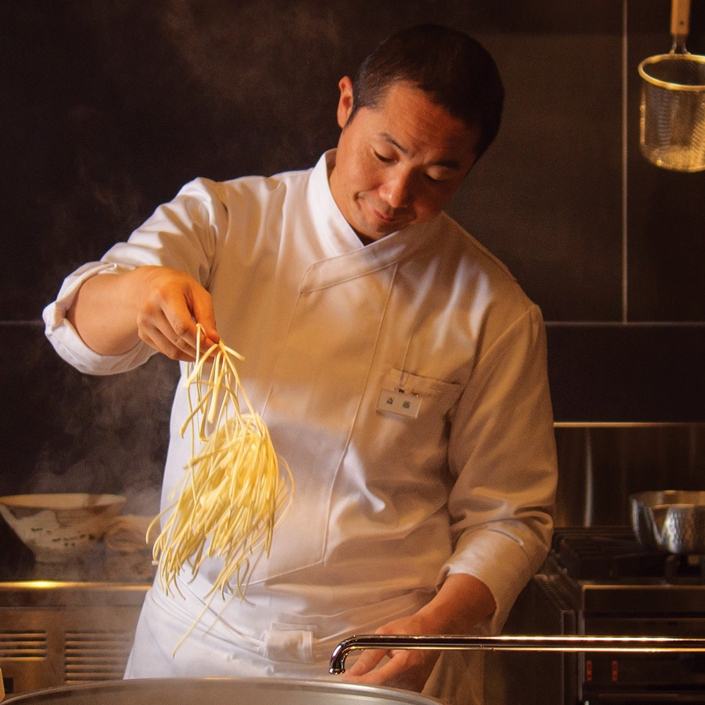 二階堂製麺所 〈二階堂製麺所〉仙台黒毛和牛 牛すき手延べうどん