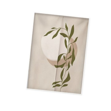 門簾 【布品苑】北歐風棉麻布加厚分片式門簾 80x150cm 多款任選