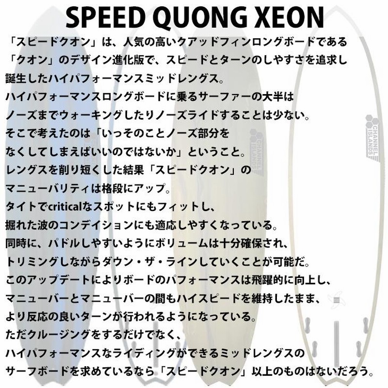 23 サンダーボルト チャンネルアイランド SPEED QUONG スピード