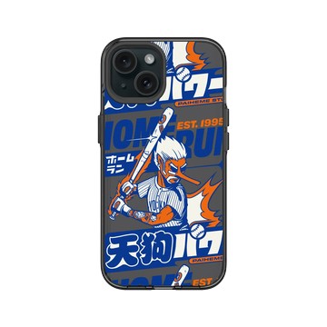 iPhone 15 Clear 酷墨灰 - Paiheme Studio - Tengu Powa