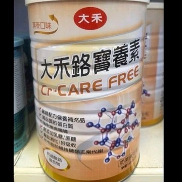 大禾生技 大禾鉻寶養素 (燕麥口味) - 奶素  1824公克/罐