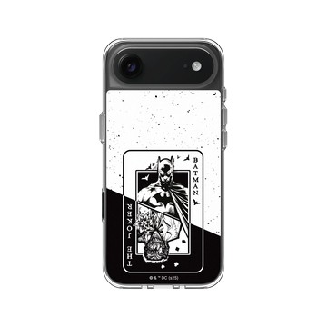 iPhone Air Clear Case（相機按鈕） 透明 - Batman 蝙蝠俠 - 撲克牌
