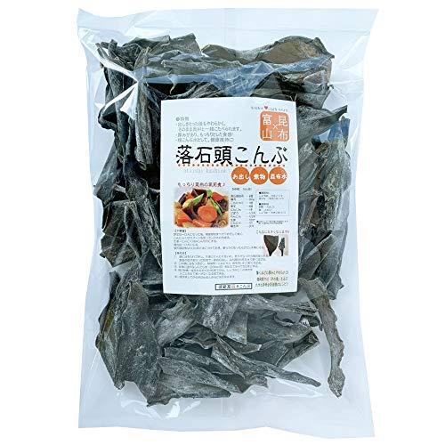 昆布専門問屋 源蔵屋 根室産落石(おちいし)頭昆布 500g×2 もっちり食感 煮物の具にもなる栄養満点の根昆布 出汁にも使える 煮物 大容量 お得袋 業務 コンブ