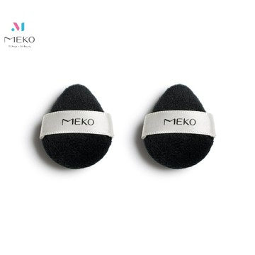 MEKO 水晶超柔蛋型絨毛蜜粉撲 (2入) EE-007【官方旗艦館】