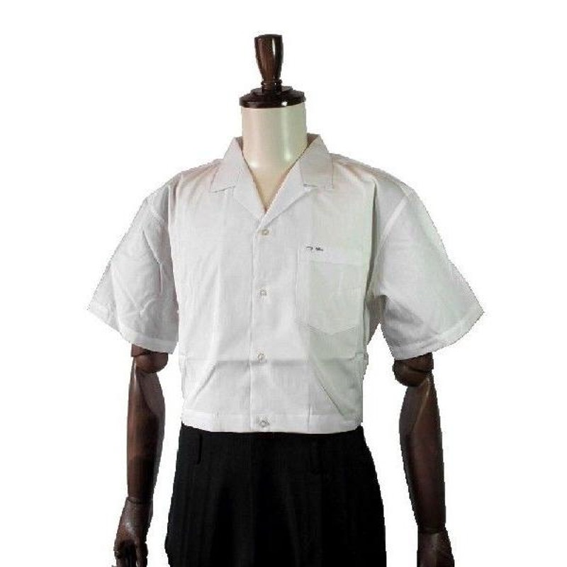 短ランオープンシャツ 変形学生服 半袖シャツ 半袖オープンシャツ