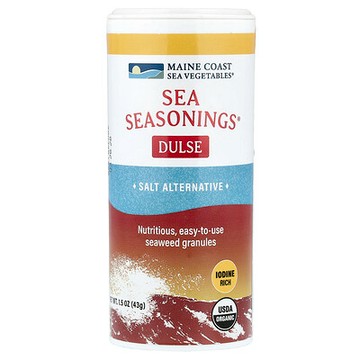Maine Coast Sea Vegetables, 有機，海洋調味料，紅皮藻粒，1.5 盎司（43 克）