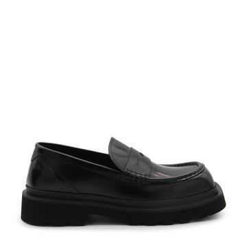 Dolce & Gabbana - Black Leather Loafers